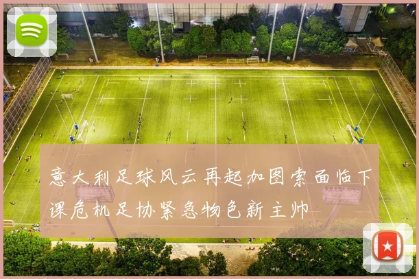 意大利足球风云再起加图索面临下课危机足协紧急物色新主帅